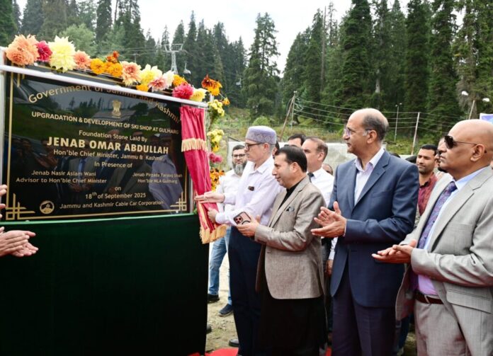Gulmarg Convention Centre inauguration by Chief Minister Omar Abdullah