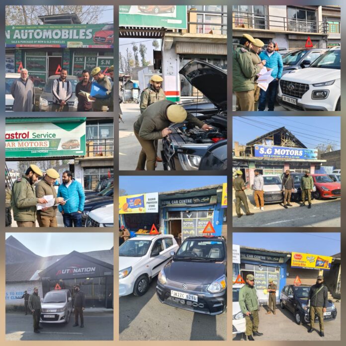 Awantipora Police investigating vehicle transactions at dealership