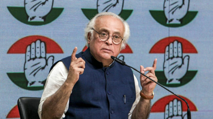 Congress leader Jairam Ramesh speaks against environmental policy changes